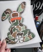 Camo Silhouette Bunny