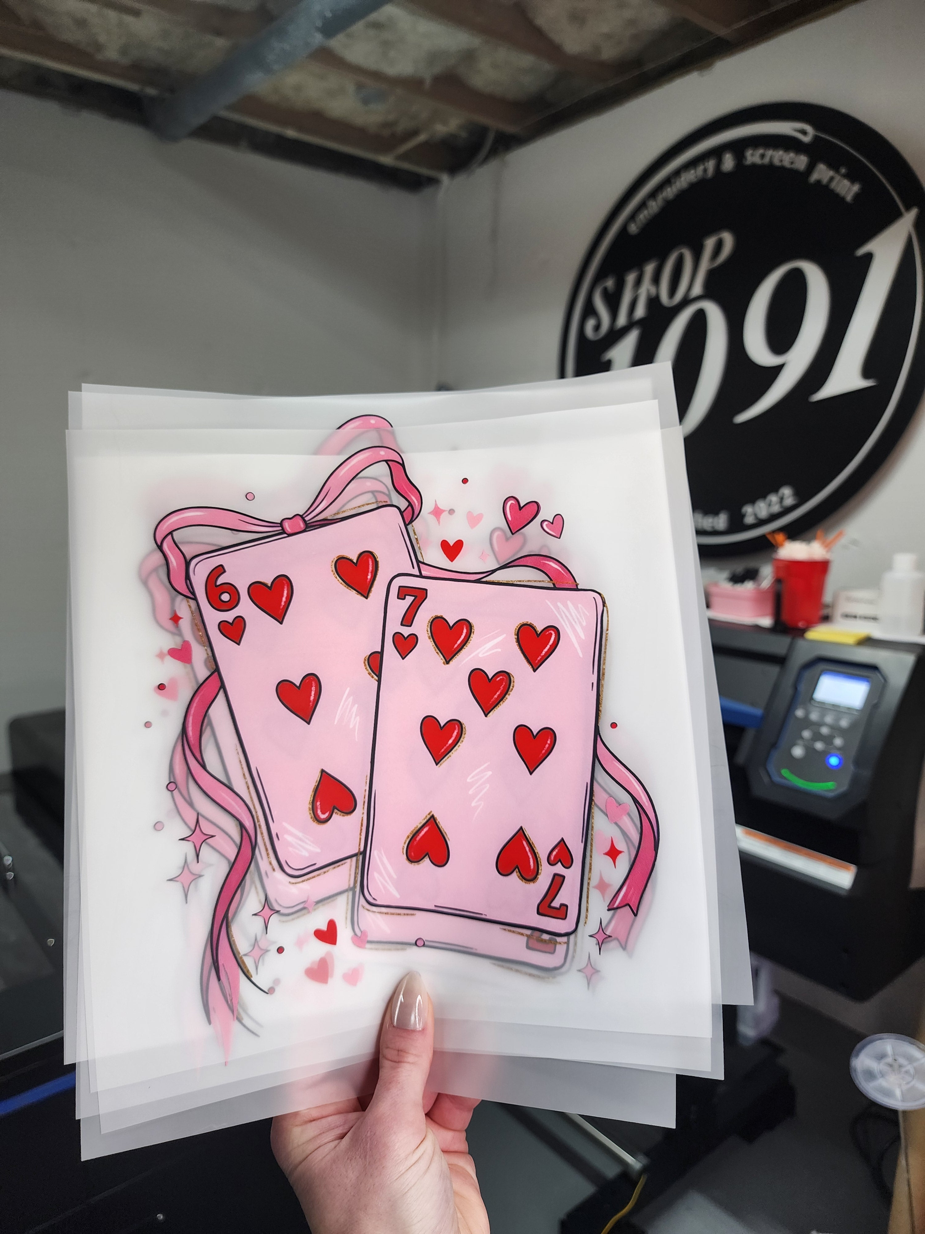 6 - 7 Valentine's Hearts