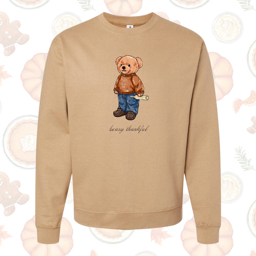 Beary Thankful Thanksgiving Bear
