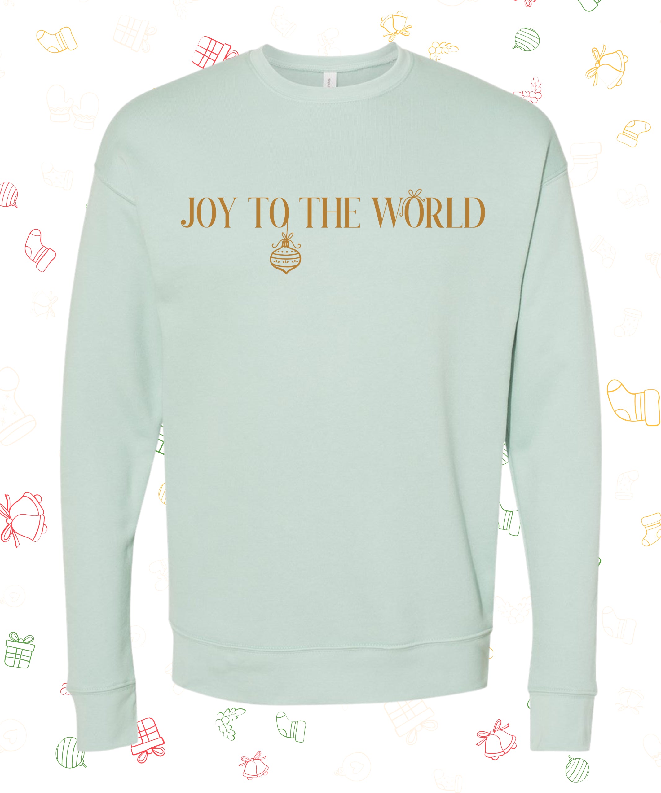 Joy To The World DTF Transfer