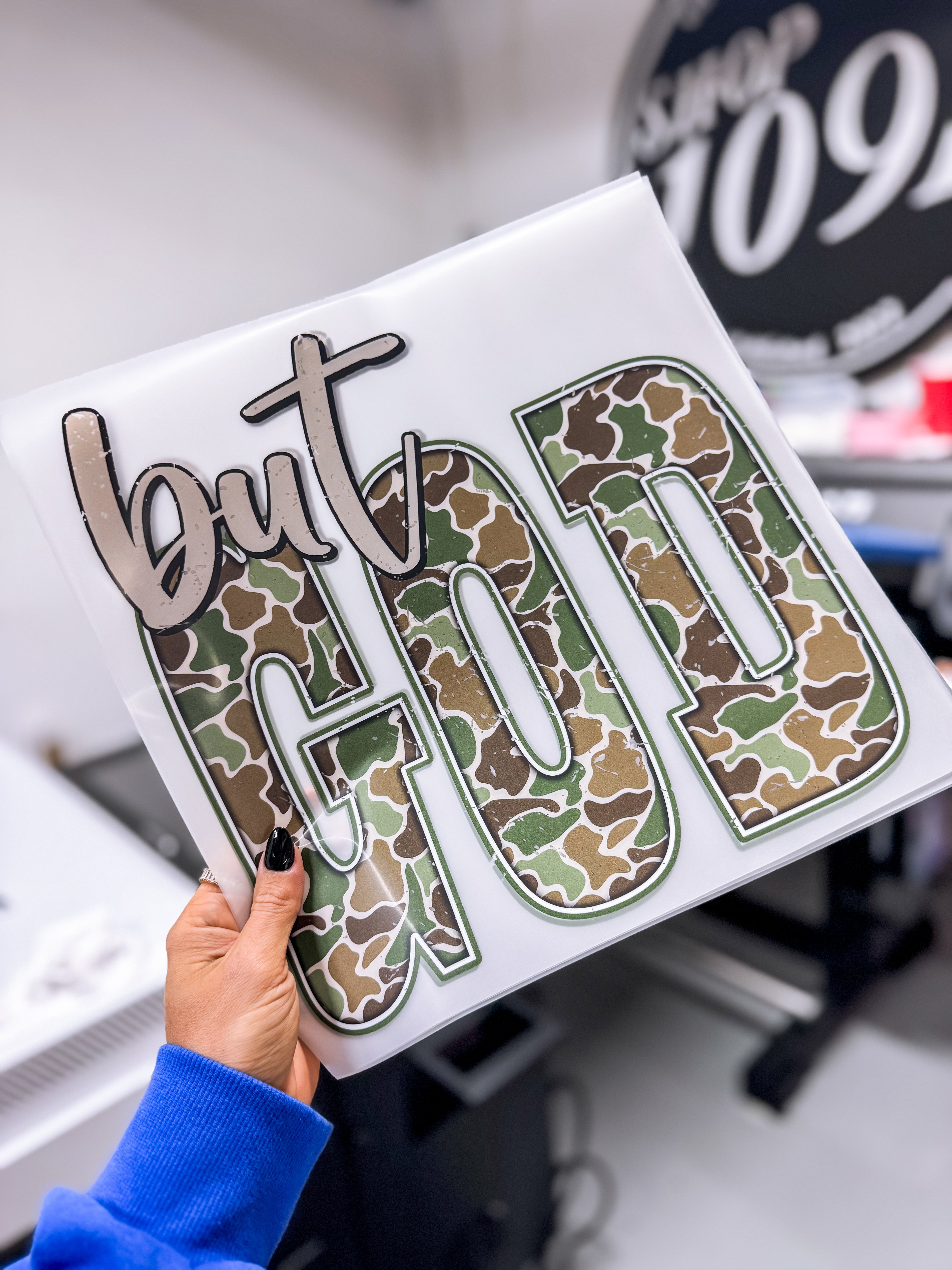 but GOD in Camo
