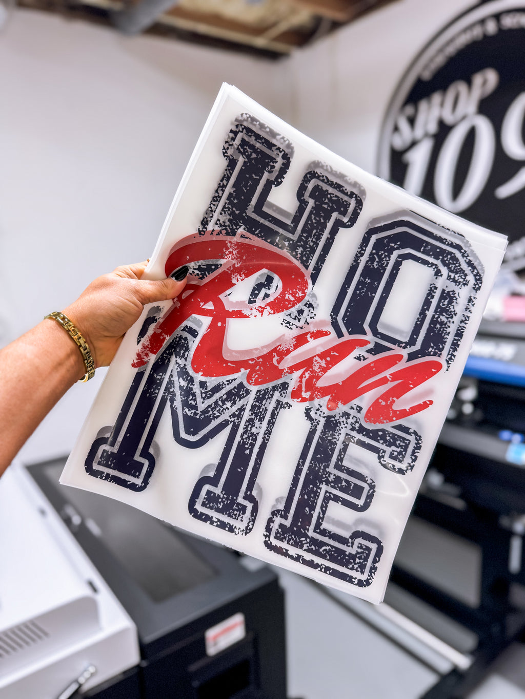 Home Run NAVY & RED