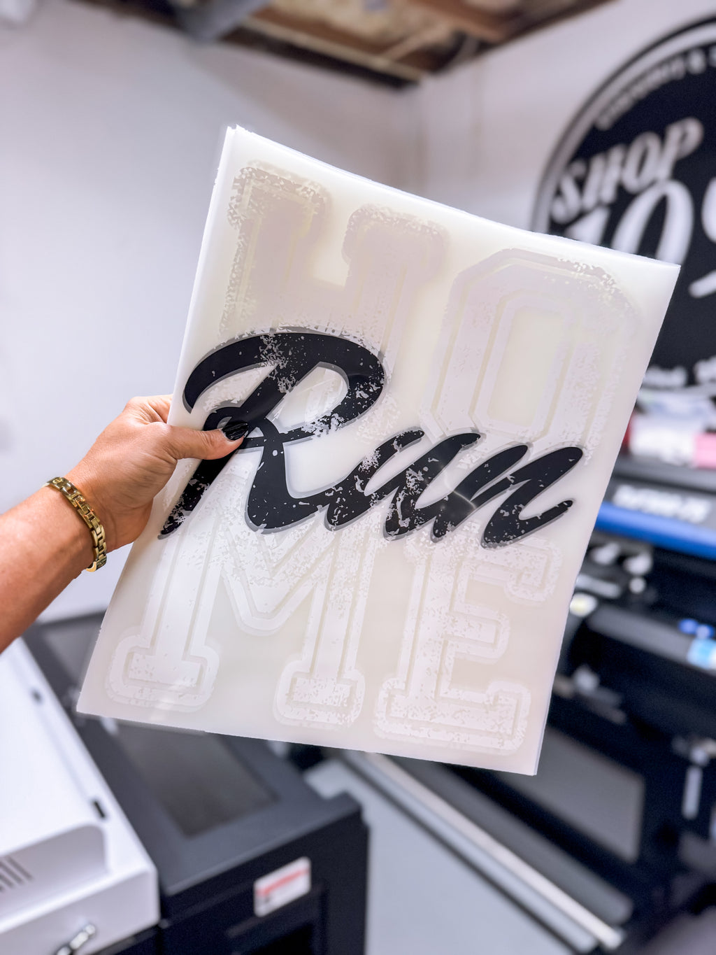 Home Run WHITE & BLACK