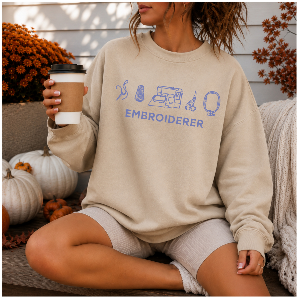 Embroidery Life Blue