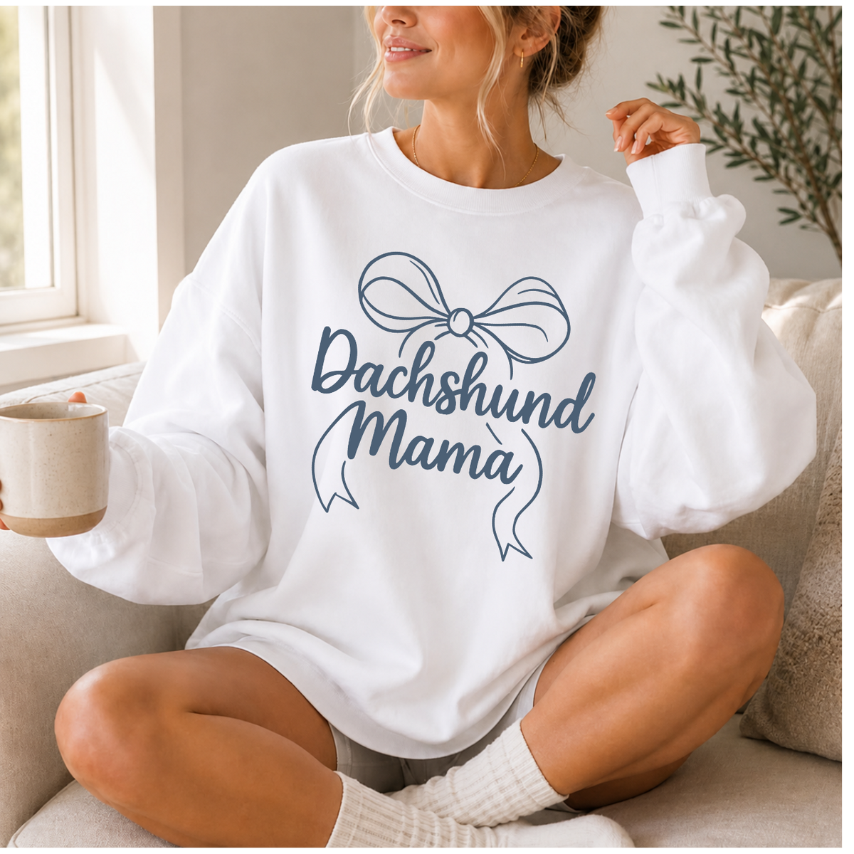 Dachshund Mama 🎀 - BLUE