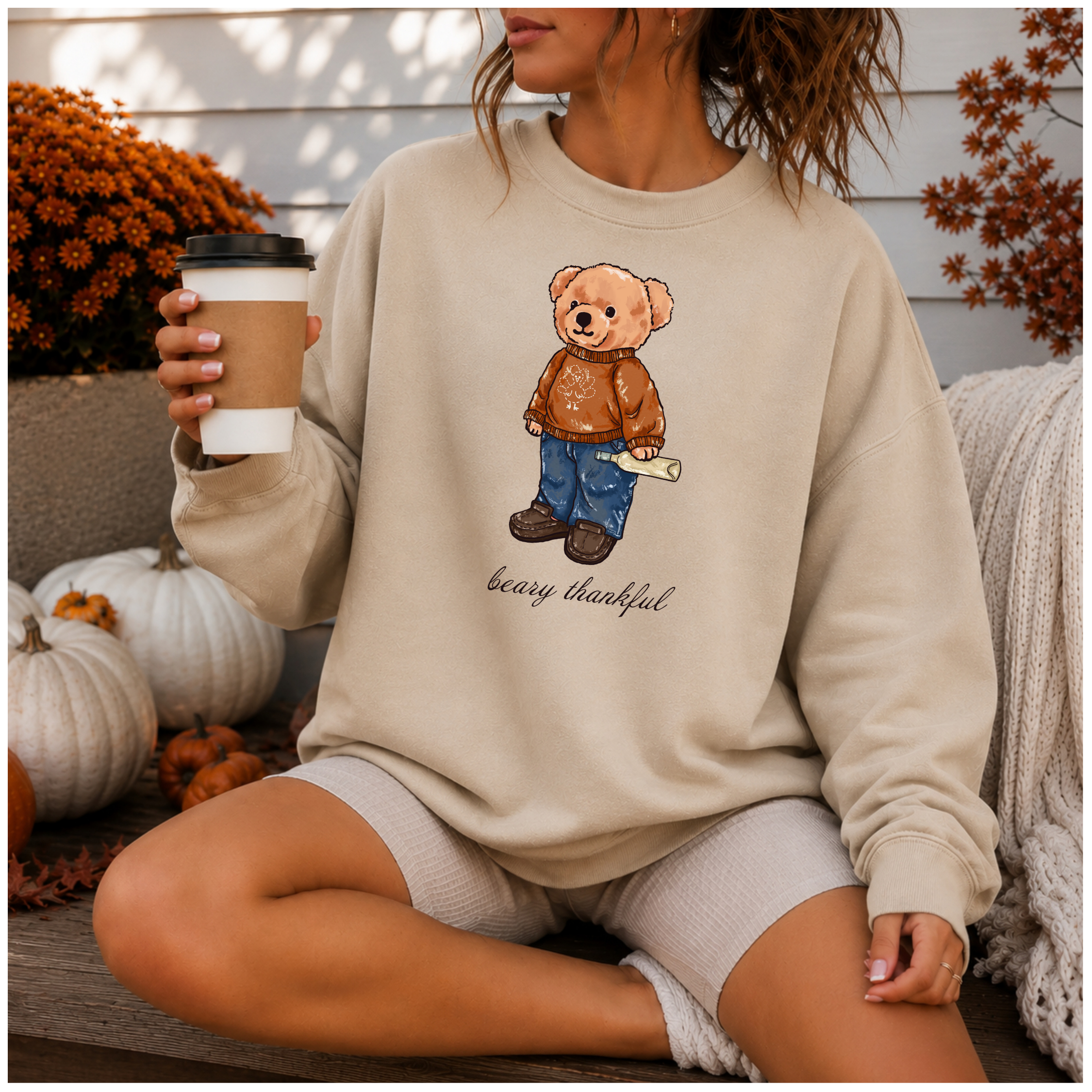 Beary Thankful Thanksgiving Bear