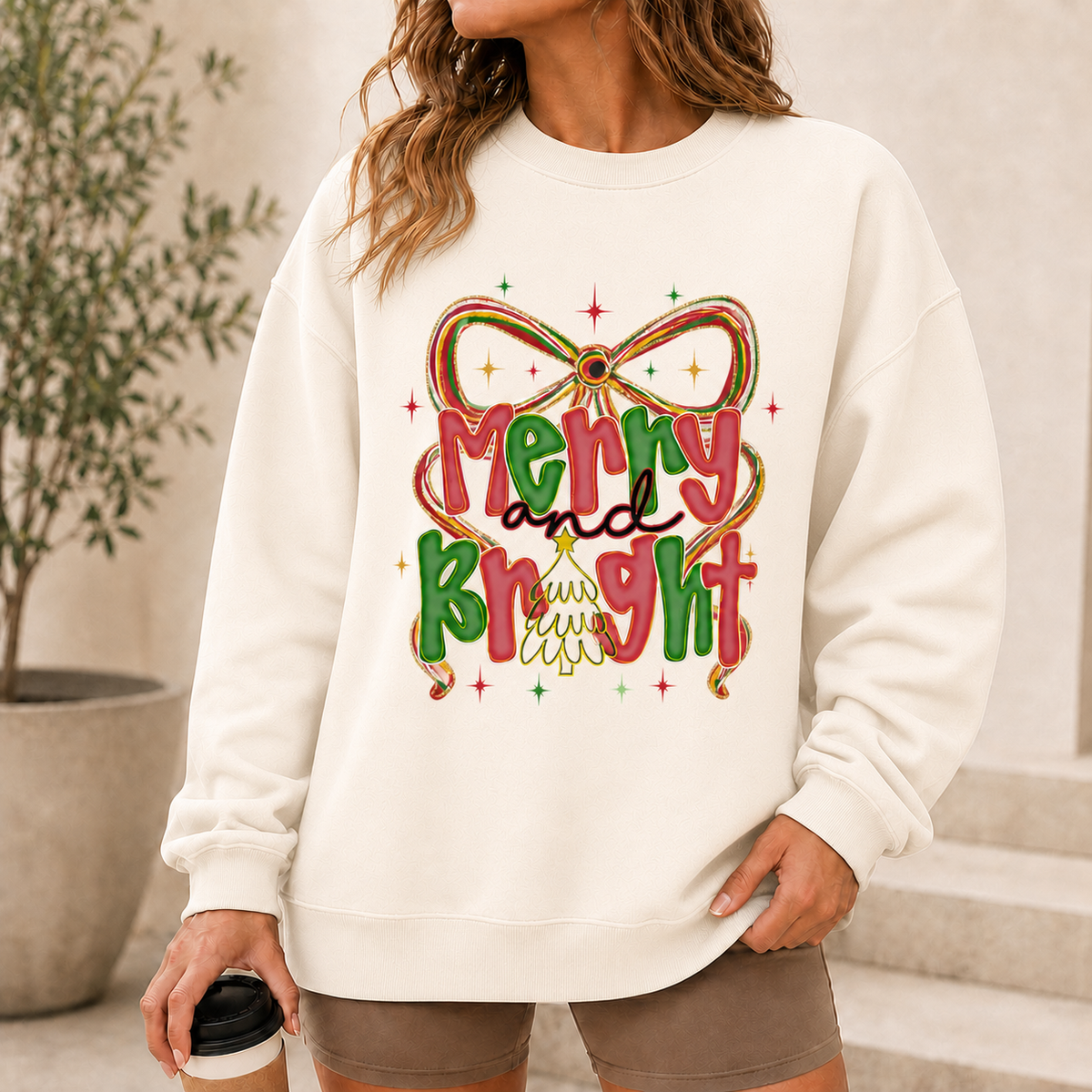 Preppy Merry And Bright with Bow