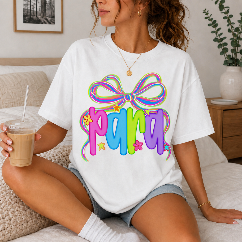 Preppy Para with Bow