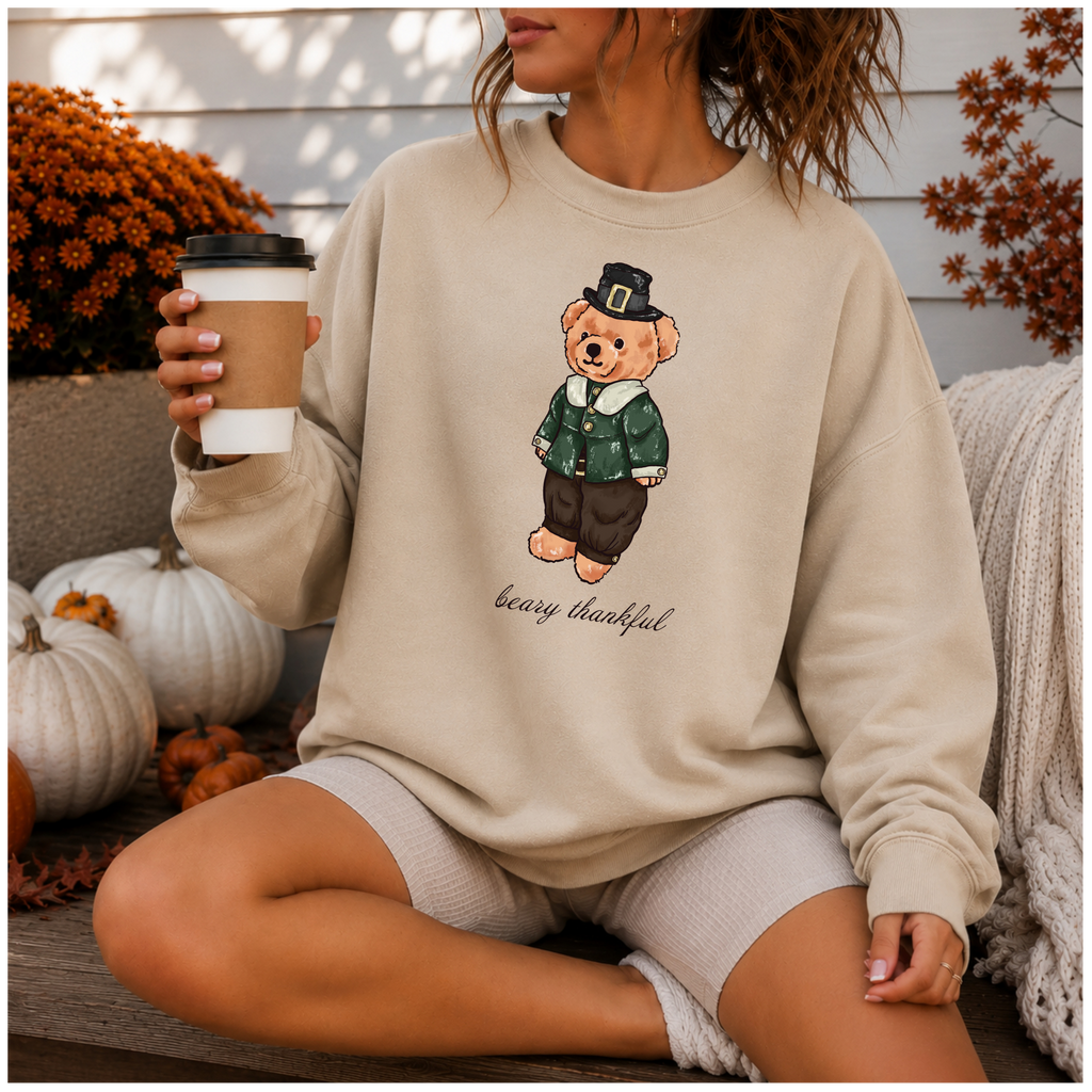 Pilgrim Beary Thankful Thanksgiving Bear