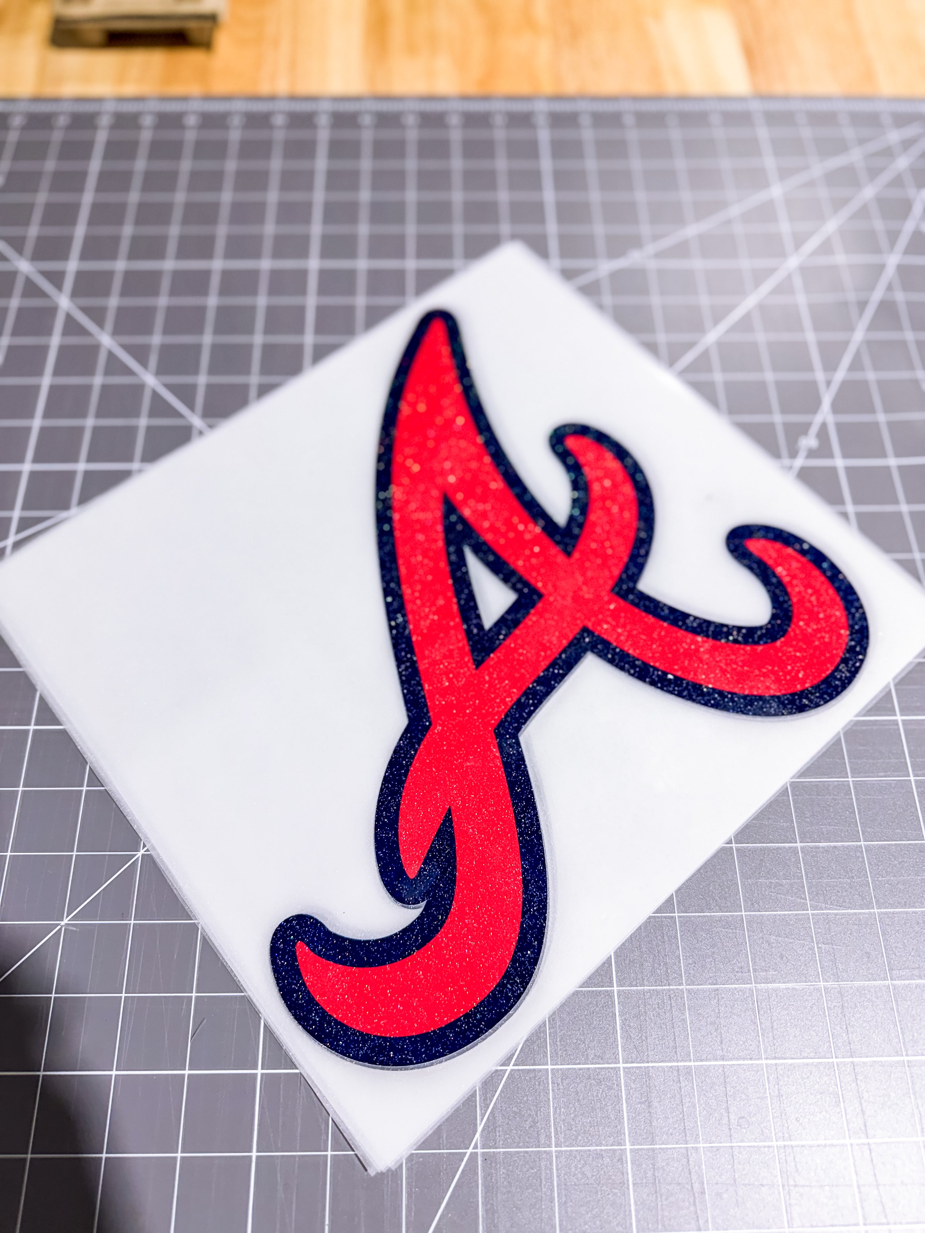 Red & Blue Baseball ✨️A✨️ GLITTER