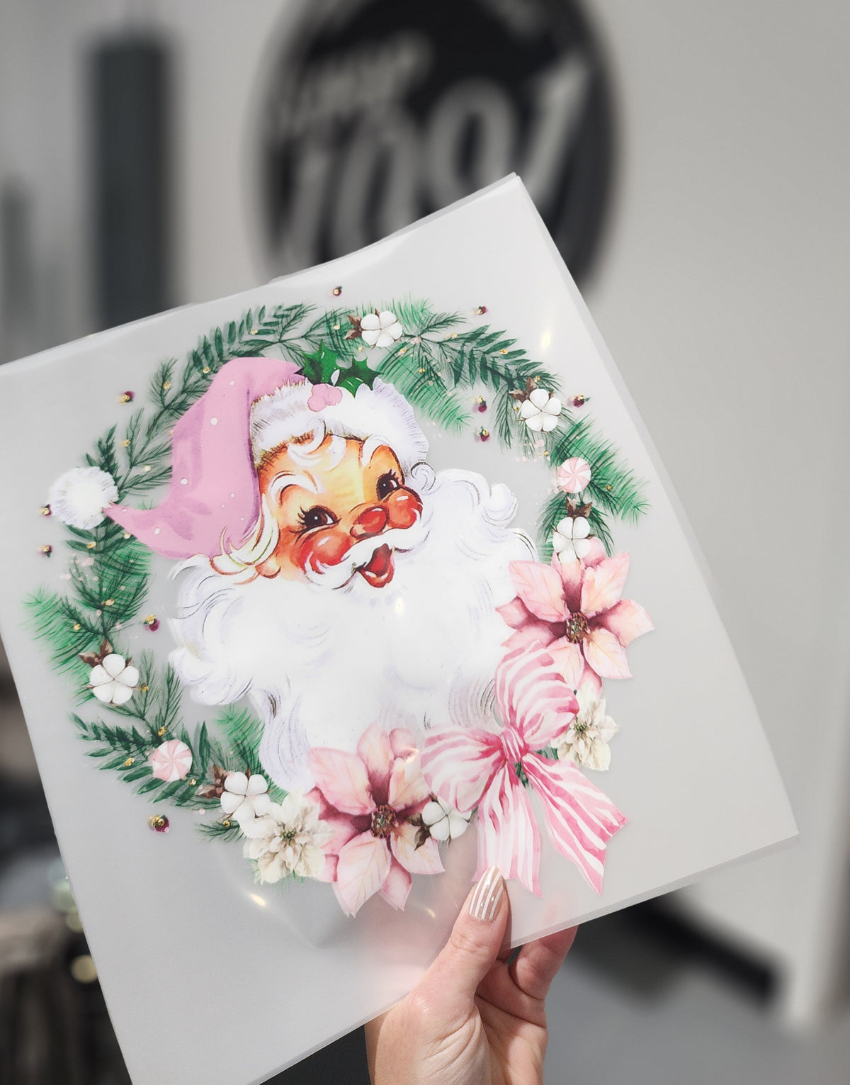 Pink Santa