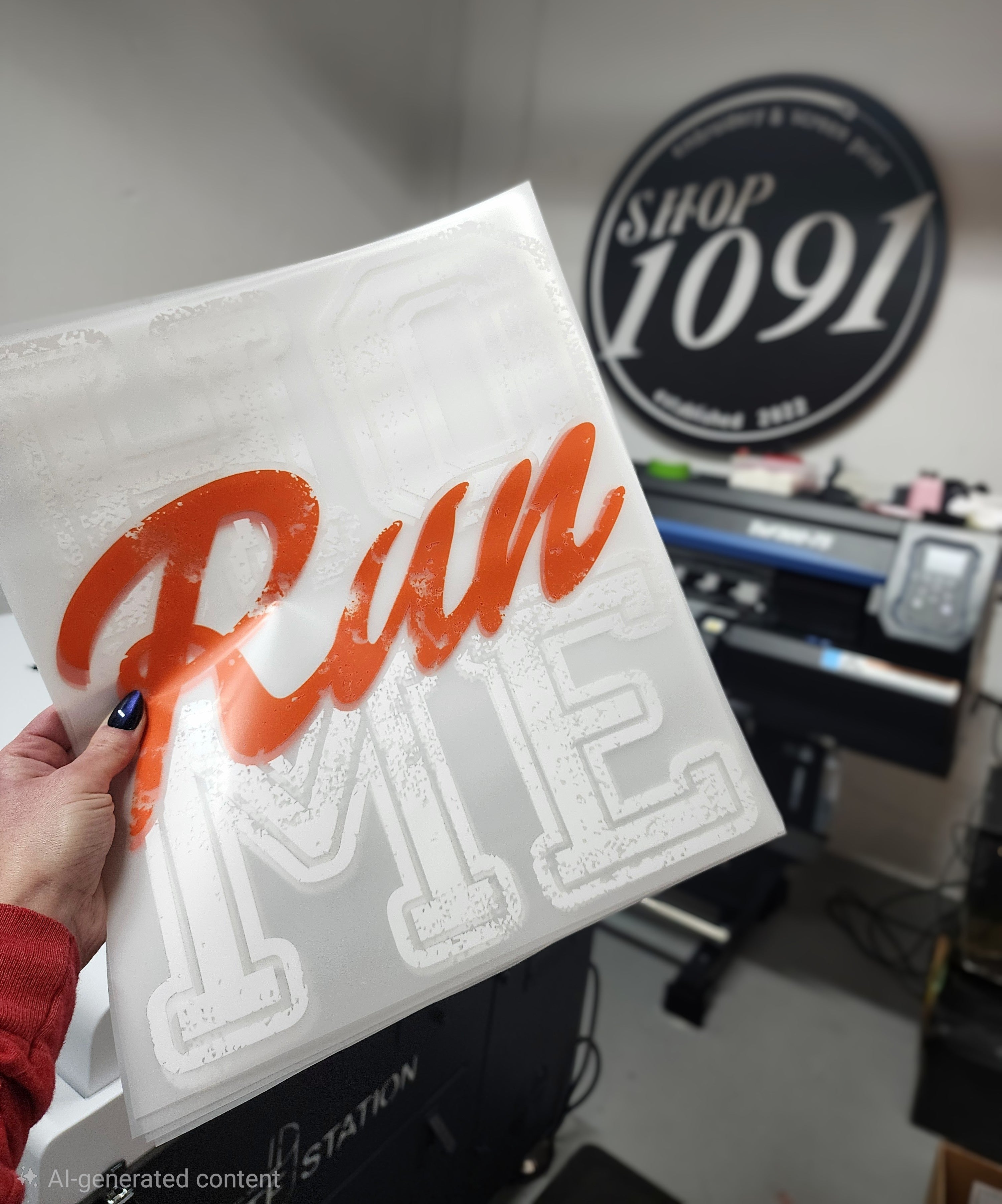 Home Run WHITE & ORANGE