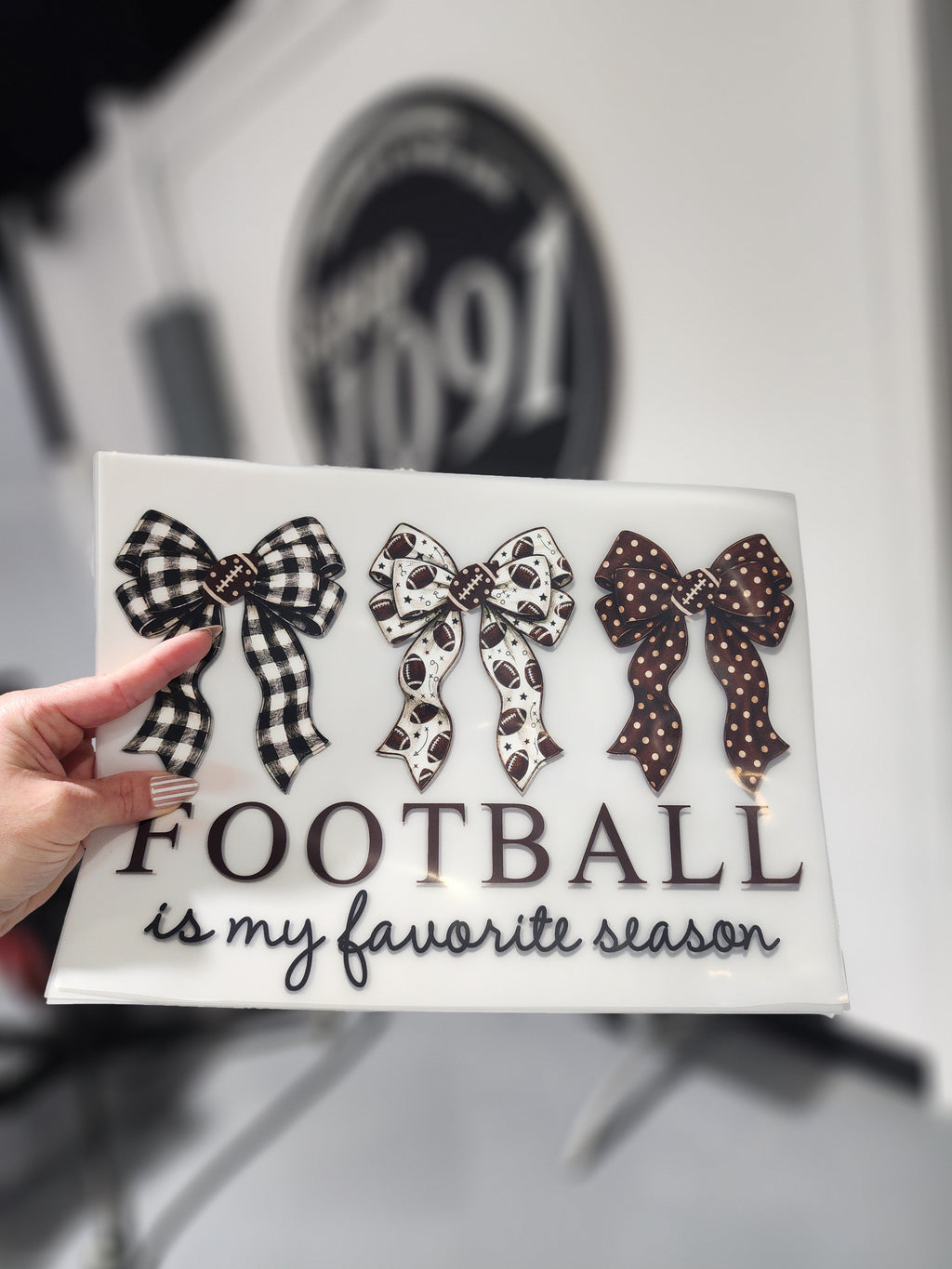 Football & Bows