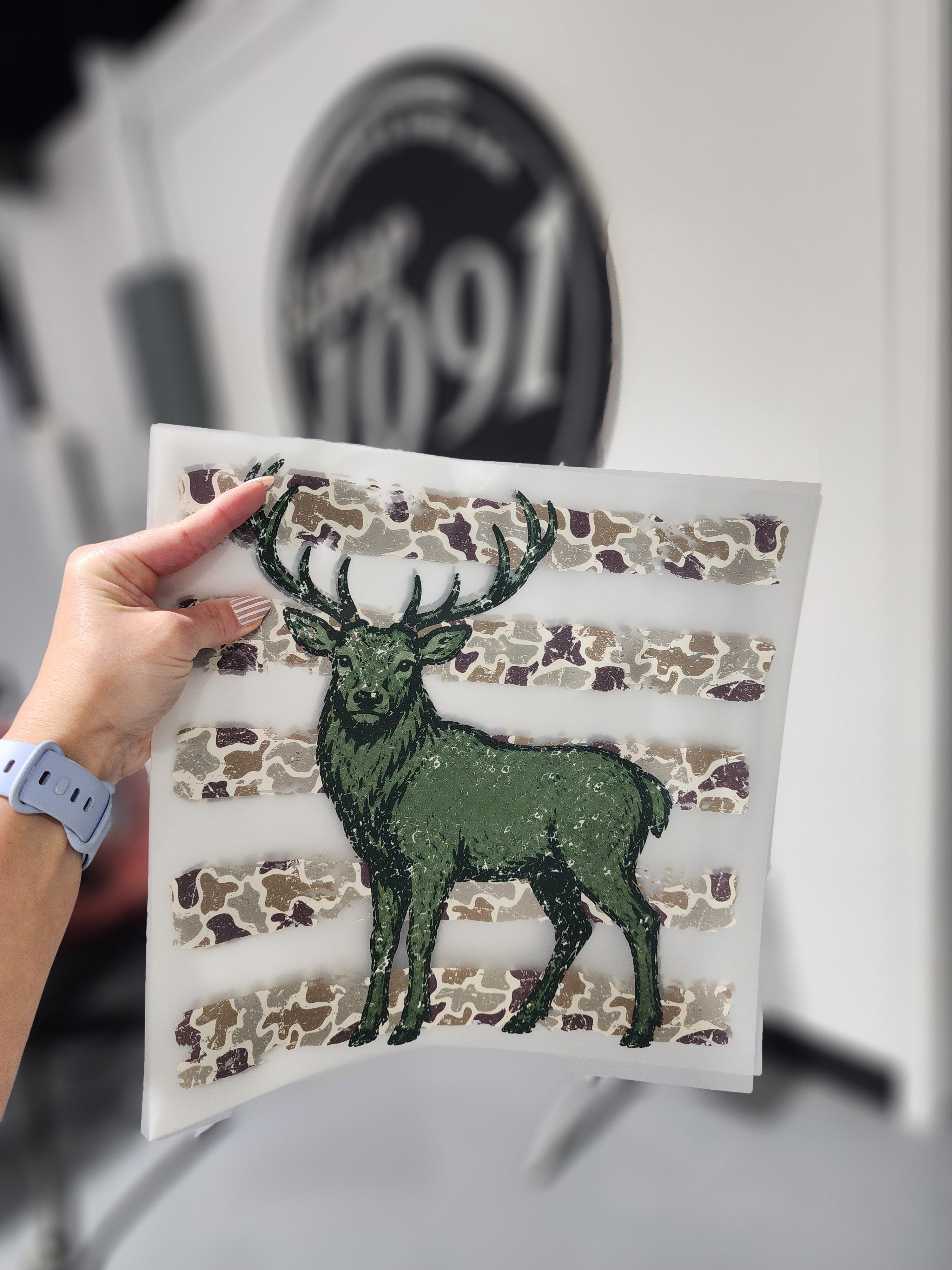 Green Deer Camo