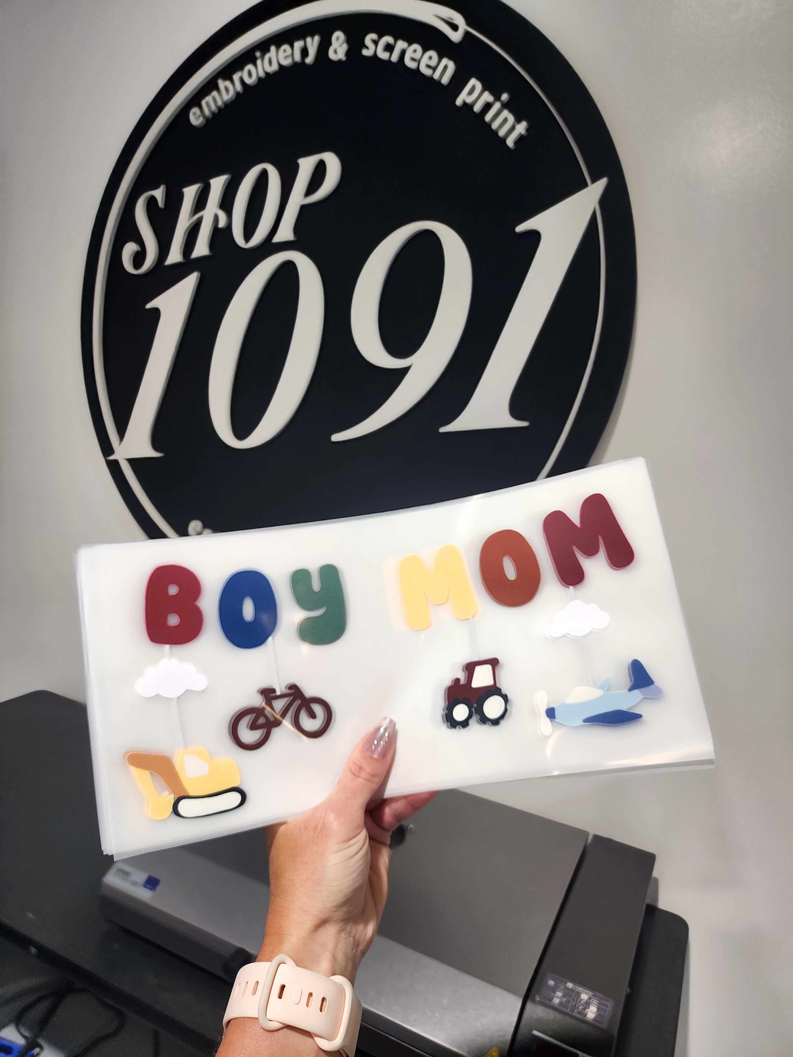 Boy Mom with Icons