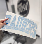 RAIDERS - Blue Seersucker