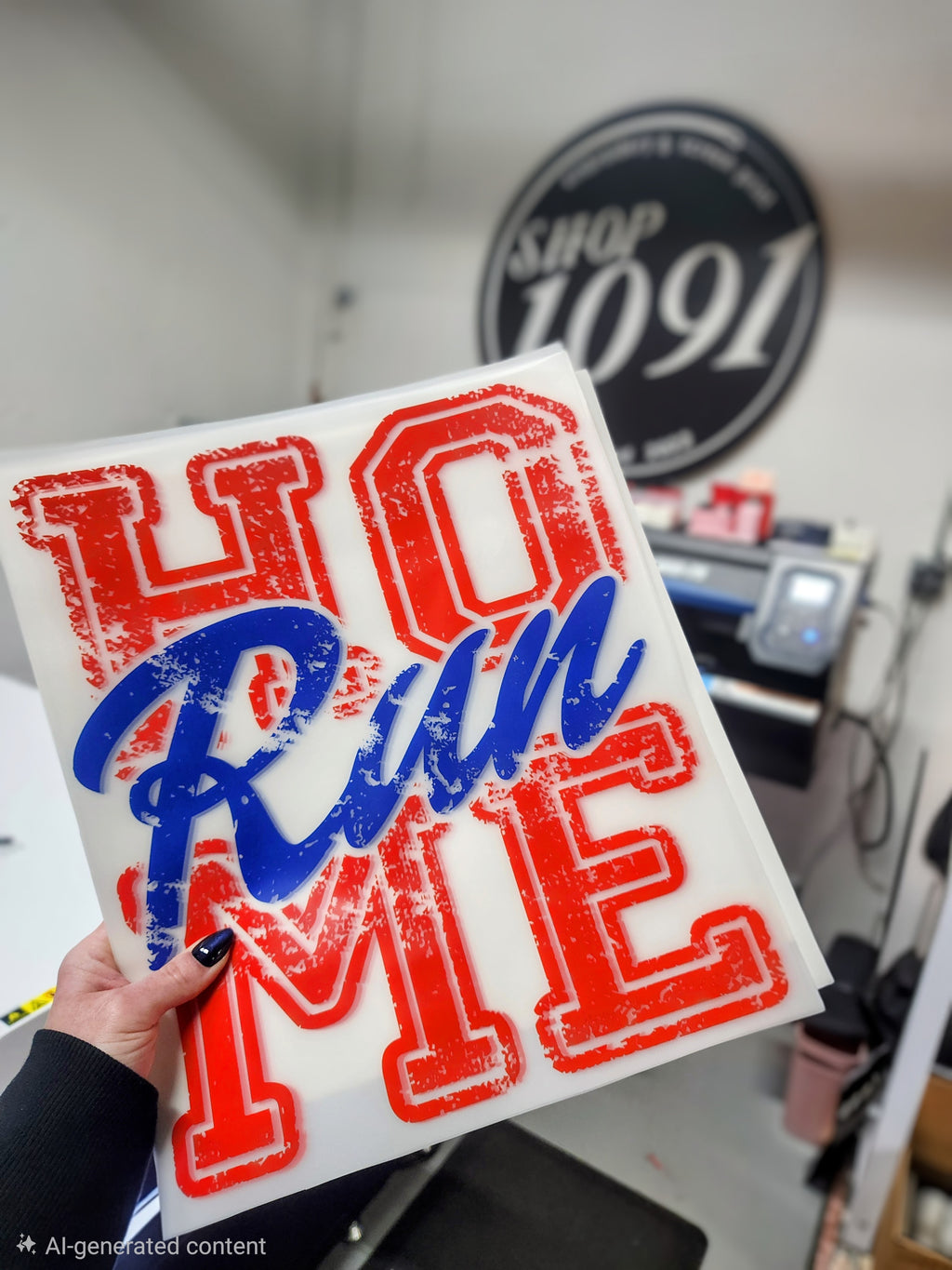 Home Run BRIGHT RED & ROYAL